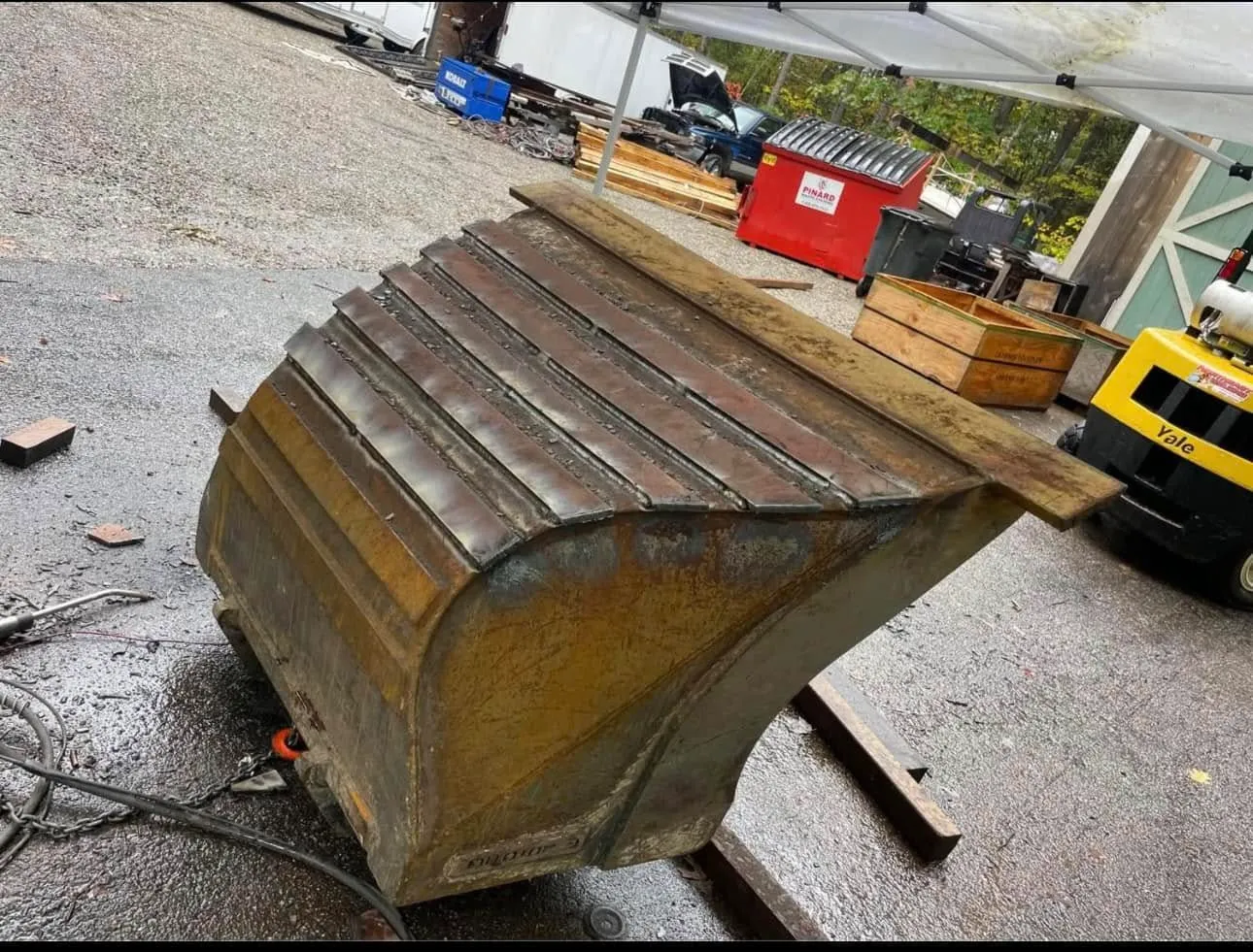 Custom fabrication and welding project in New England